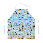 Kawaii Japanese Sushi Pattern Print Adjustable Apron
