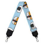 Kawaii Japanese Sushi Pattern Print Bag Strap