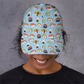 Kawaii Japanese Sushi Pattern Print Baseball Cap