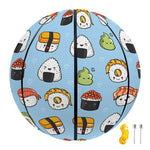 Kawaii Japanese Sushi Pattern Print Basketball