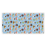 Kawaii Japanese Sushi Pattern Print Beach Towel