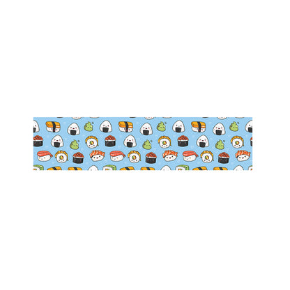 Kawaii Japanese Sushi Pattern Print Bed Runner