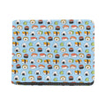 Kawaii Japanese Sushi Pattern Print Bifold Wallet