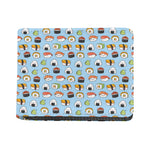 Kawaii Japanese Sushi Pattern Print Bifold Wallet