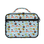 Kawaii Japanese Sushi Pattern Print Briefcase Bible Bag