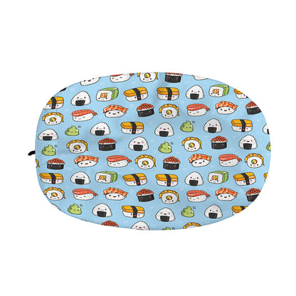 Kawaii Japanese Sushi Pattern Print Car Side Mirror Covers