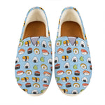 Kawaii Japanese Sushi Pattern Print Casual Shoes