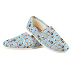 Kawaii Japanese Sushi Pattern Print Casual Shoes