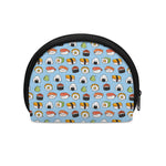 Kawaii Japanese Sushi Pattern Print Coin Purse