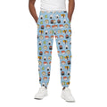 Kawaii Japanese Sushi Pattern Print Cotton Sweatpants