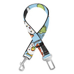 Kawaii Japanese Sushi Pattern Print Dog Seat Belt