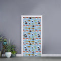 Kawaii Japanese Sushi Pattern Print Door Sticker