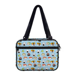 Kawaii Japanese Sushi Pattern Print Double Strap Bible Bag