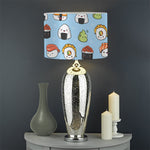 Kawaii Japanese Sushi Pattern Print Drum Lamp Shade