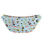 Kawaii Japanese Sushi Pattern Print Fanny Pack