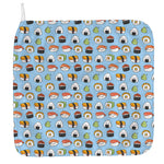 Kawaii Japanese Sushi Pattern Print Hand Towel