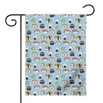 Kawaii Japanese Sushi Pattern Print House Flag