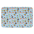 Kawaii Japanese Sushi Pattern Print Indoor Door Mat