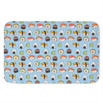 Kawaii Japanese Sushi Pattern Print Indoor Door Mat