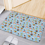 Kawaii Japanese Sushi Pattern Print Indoor Door Mat
