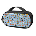 Kawaii Japanese Sushi Pattern Print Portable Cooler Travel Case