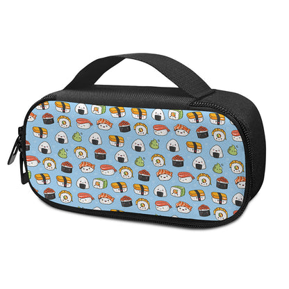 Kawaii Japanese Sushi Pattern Print Insulin Cooler Travel Case