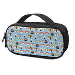 Kawaii Japanese Sushi Pattern Print Insulin Cooler Travel Case