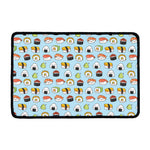 Kawaii Japanese Sushi Pattern Print Kitchen Mat