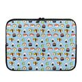 Kawaii Japanese Sushi Pattern Print Laptop Sleeve
