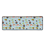 Kawaii Japanese Sushi Pattern Print Long Kitchen Mat