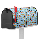 Kawaii Japanese Sushi Pattern Print Mailbox Cover