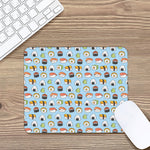 Kawaii Japanese Sushi Pattern Print Mouse Pad
