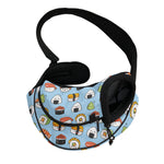 Kawaii Japanese Sushi Pattern Print Pet Sling Carrier