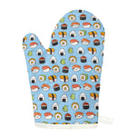 Kawaii Japanese Sushi Pattern Print Single Oven Mitt