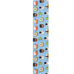 Kawaii Japanese Sushi Pattern Print Table Runner