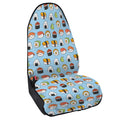 Kawaii Japanese Sushi Pattern Print Waterproof Car Seat Cover