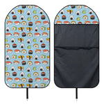 Kawaii Japanese Sushi Pattern Print Waterproof Car Seat Cover