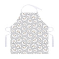 Kawaii Sheep Pattern Print Adjustable Apron