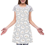 Kawaii Sheep Pattern Print Adjustable Apron