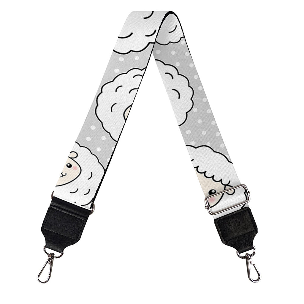 Kawaii Sheep Pattern Print Bag Strap