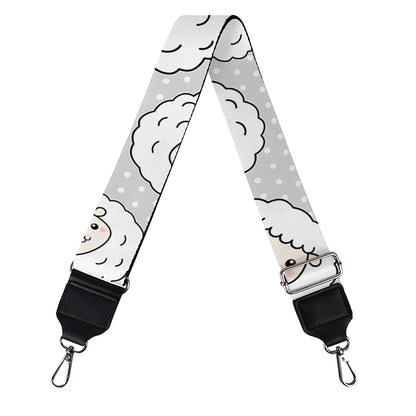 Kawaii Sheep Pattern Print Bag Strap