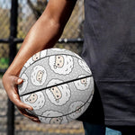 Kawaii Sheep Pattern Print Basketball