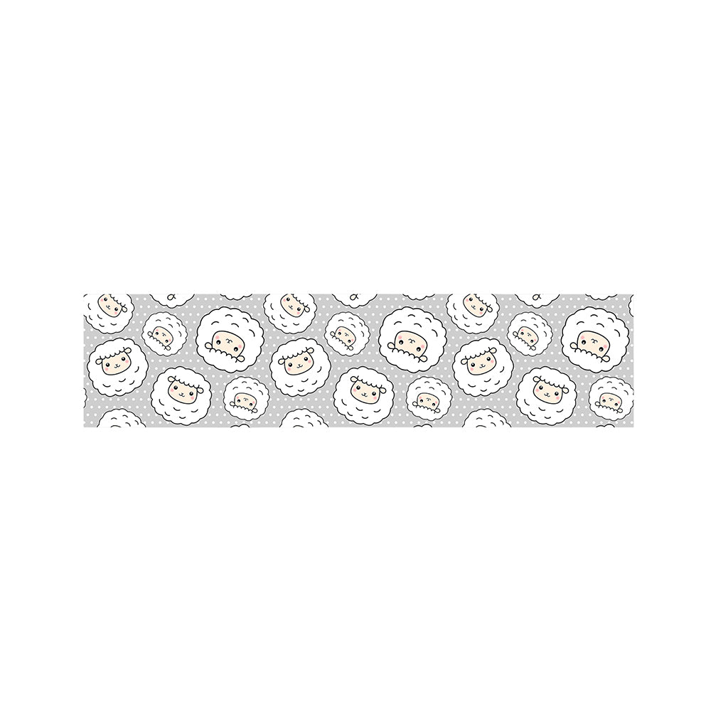 Kawaii Sheep Pattern Print Bed Runner