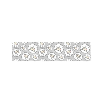 Kawaii Sheep Pattern Print Bed Runner