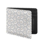 Kawaii Sheep Pattern Print Bifold Wallet