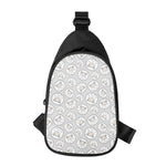 Kawaii Sheep Pattern Print Chest Bag