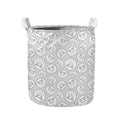 Kawaii Sheep Pattern Print Collapsible Laundry Basket
