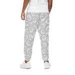 Kawaii Sheep Pattern Print Cotton Pants