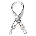 Kawaii Sheep Pattern Print Dog Seat Belt