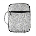 Kawaii Sheep Pattern Print Front Pocket Bible Bag